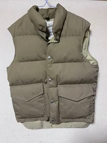 울리치 Expedition 80s 카키 다운 베스트 S