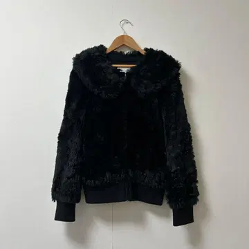 TUMORI CHISATO 퍼 블루종 블랙