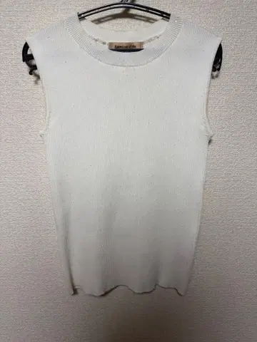 Apuweiser-riche 슬리브리스 상의 화이트