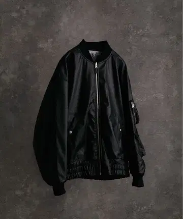 [ ADRER ] 빈티지 메이크 PU/카모플라쥬 리버서블 MA-1