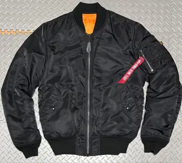 ALPHA MA-1 알파 MA-1 블랙 L 플라이트 자켓