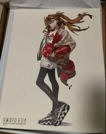 에바 RADIO EVA 캔버스 아트 요네야마 마이 아스카