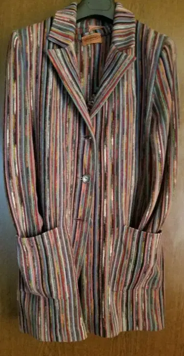 MISSONI 스트라이프 테일러드 자켓과 베스트 세트