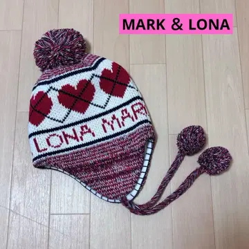[ 새상품급 ] MARK & LONA 마크앤로나 니트 모자 귀마개 포함
