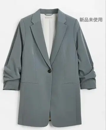 H&M 개더 슬리브 자켓 S 사이즈 (택 포함 새상품)