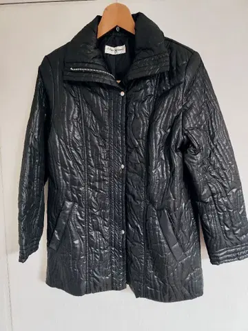 여성용 블랙 퀼팅 자켓 새상품 블랙 컬러