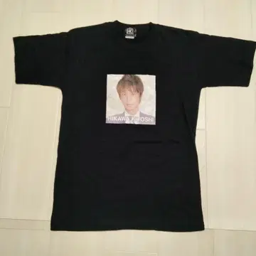 [레어] 초기 히카와 키요시 티셔츠 라이브 티 블랙