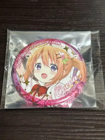 주문은 토끼입니까? 코코아 캔뱃지 금박