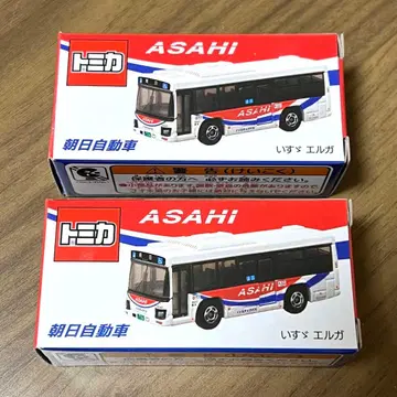 토미카 아사히 자동차 버스 2대 세트