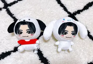 야기 유세이 FANTASTICS 포차코 시나모롤 봉제 인형 마스코트