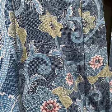 긴 겉옷 에도 코몬 당화 톨 사이즈