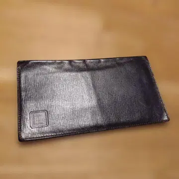dunhill 블랙 가죽 장지갑 빈티지