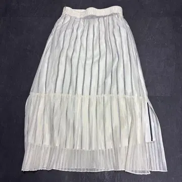 [ 새상품급 ] ADORE 플리츠 스커트 화이트