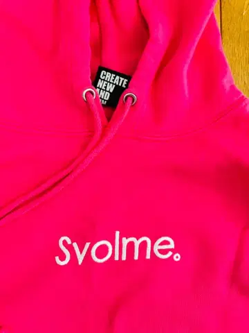 자수 로고 후드티 스볼메 svolme M 사이즈