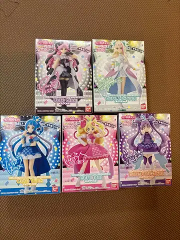 [미개봉] 너와 아이돌 프리큐어 큐티 피규어 5세트