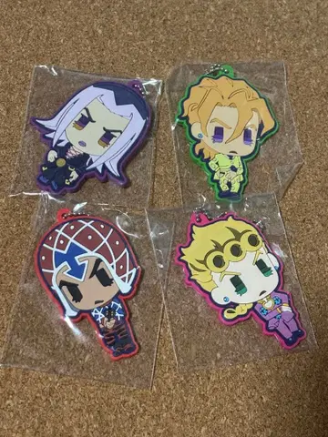 죠죠의 기묘한 모험 피타파타팝 러버 스트랩