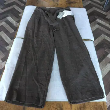 여성용 팬츠 겨울용 브라운 워셔블 이지케어