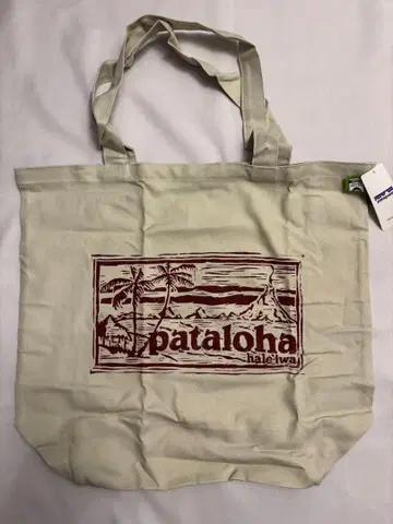 [ 새상품 미사용 ] 파타고니아 파타로하 하와이 한정판 토트백 레어