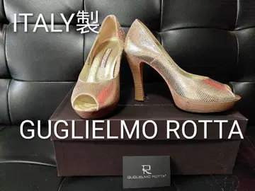 ITALY GUGLIELMO ROTTA 샴페인 골드 펌프스