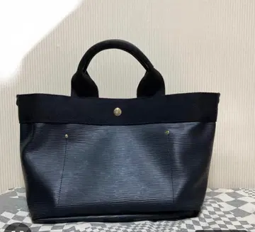 탑카피 프레스 블랙 미니 토트백 일본제