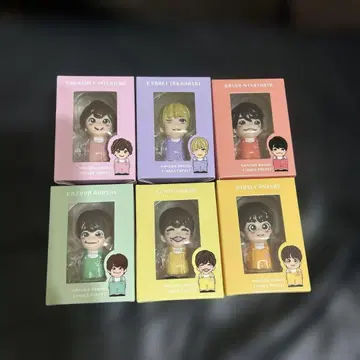 나니와단시 손가락 인형 6개 세트