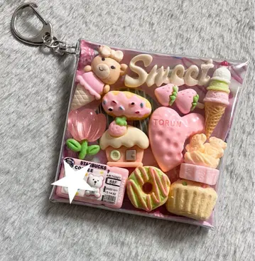 가챠 파우치 [ 아이스크림 곰돌이 ]