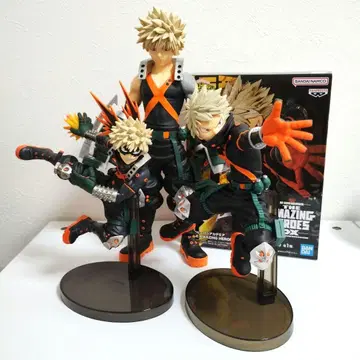 바쿠고 카츠키 피규어 3개 세트 나의 히어로 아카데미아