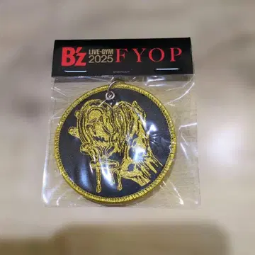 B'z 비즈 플라이트 택 로고 LIVE-GYM FYOP 투어 굿즈
