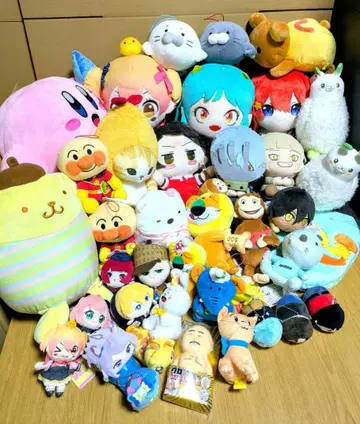 봉제 인형 묶음 판매 40점 히로아카 타베코 모프 샌드 커비 산리오