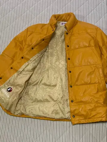 [ GEORGIA ] 조지아 가죽 다운 경품 하마짱 L