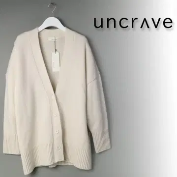 365 새상품 uncrave 앙크레이브 울 니트 가디건 F