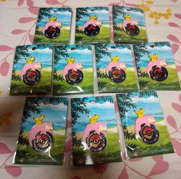 포켓몬 센터 카가와 로고 핀즈 배지 한정판