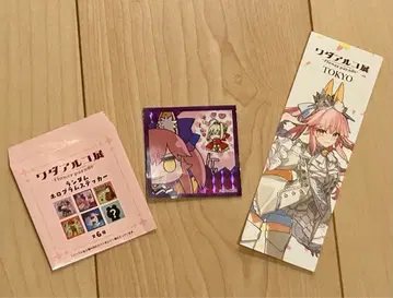 와다 아루코전 캐스터 입장 특전 책갈피와 홀로그램 스티커 미사용