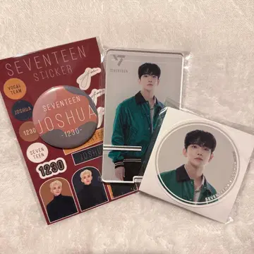 seventeen 조슈아 복권 캔뱃지 세트