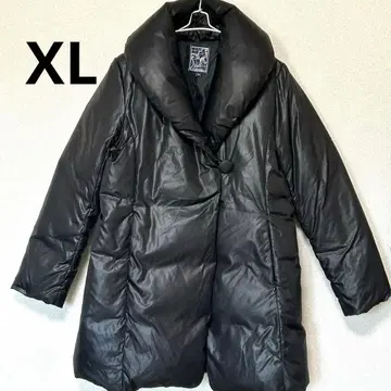 PART2 블랙 다운 자켓 볼륨 옷깃 다운 80% BLACK 충전솜 다운