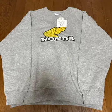 HONDA 로고 그레이 맨투맨