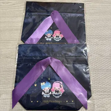 산리오 Happy 복권 C상 기프트 파우치 키키라라 리틀트윈스타