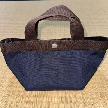 에르베샤 펠리에 네이비 토트백