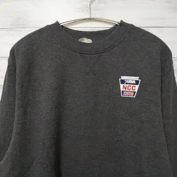 NCC 하키 백 프린트 맨투맨 속기모 USA 구제 의류