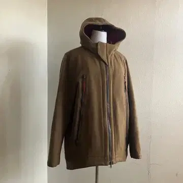 일본제 291295=homme 울 마운틴 후드티 충전솜 후드