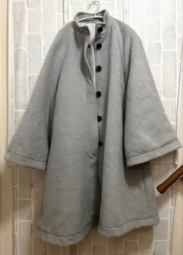 A 라인 코트 그레이 샘플