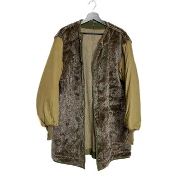 레어 40s WW2 미군 M45 알파카 퍼 라이너 코트 L~XL 상당