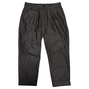 J.S.Homestead 2턱 오피서 트라우저 블랙 W32