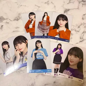 노기자카46 카와사키 벚꽃 브로마이드 묶음 판매