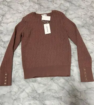 내추럴 뷰티 베이직 니트 택 포함 새상품