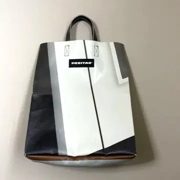 FREITAG 토트백 화이트/블랙