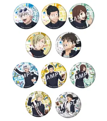 주술회전 partytime 캔뱃지 1BOX (미개봉)