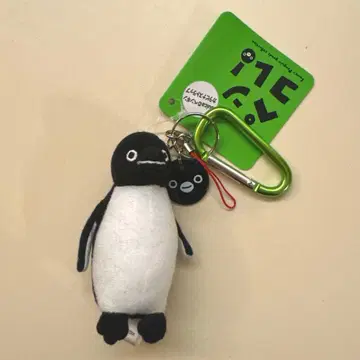Suica 펭귄 카라비너 스트랩 봉제 인형