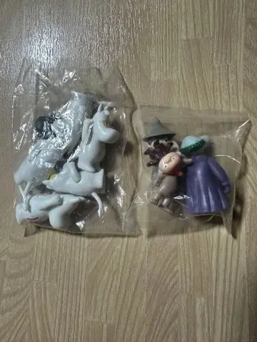 무민 피규어 세트 8개 무민 하우스 인형만 하자 있음 새상품급