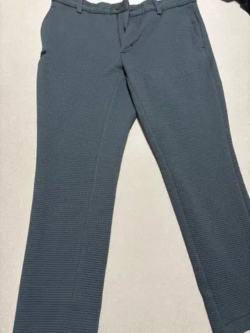 adidas 그레이 체크 무늬 골프 팬츠